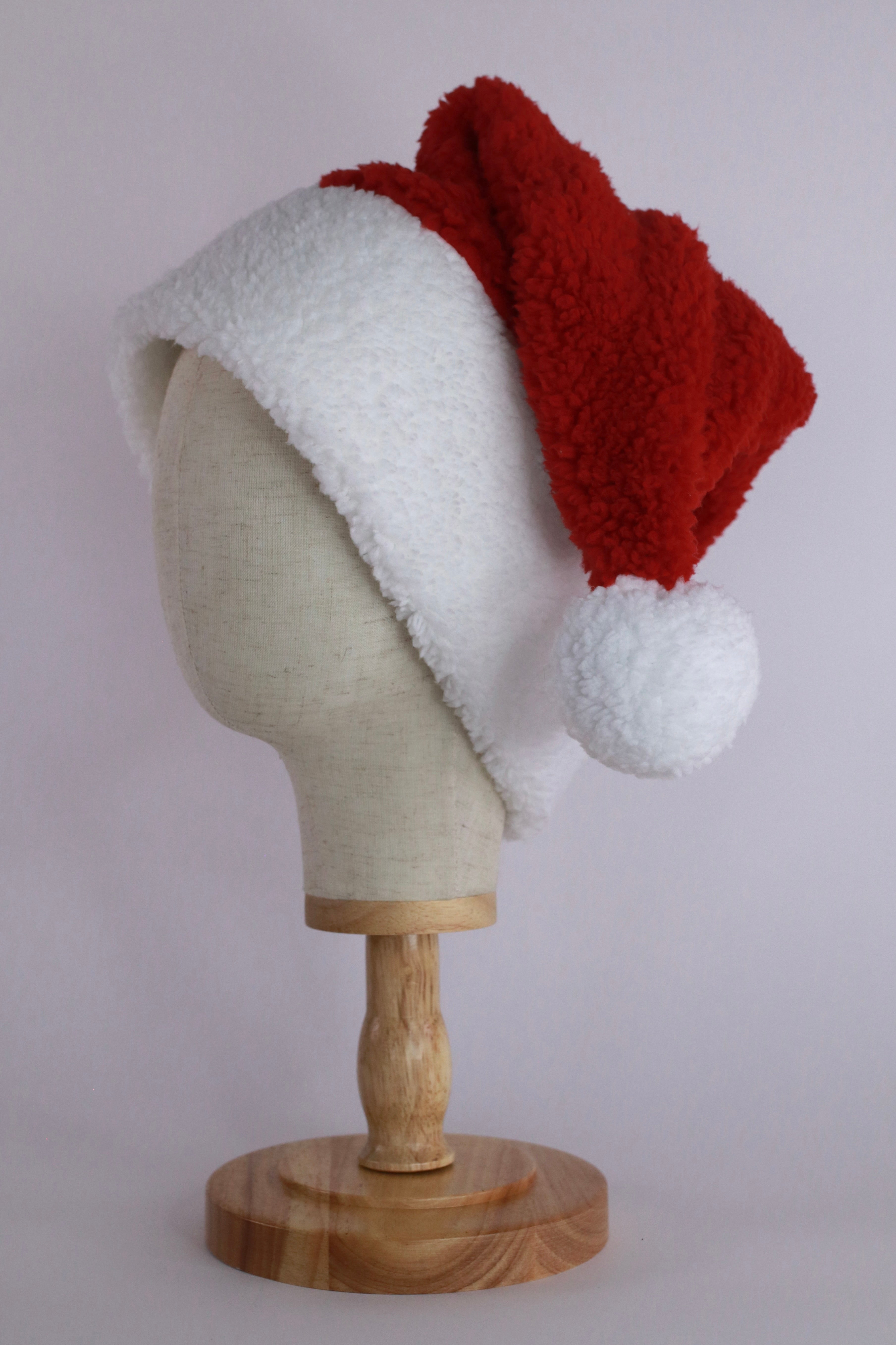 All Sherpa Santa Hat